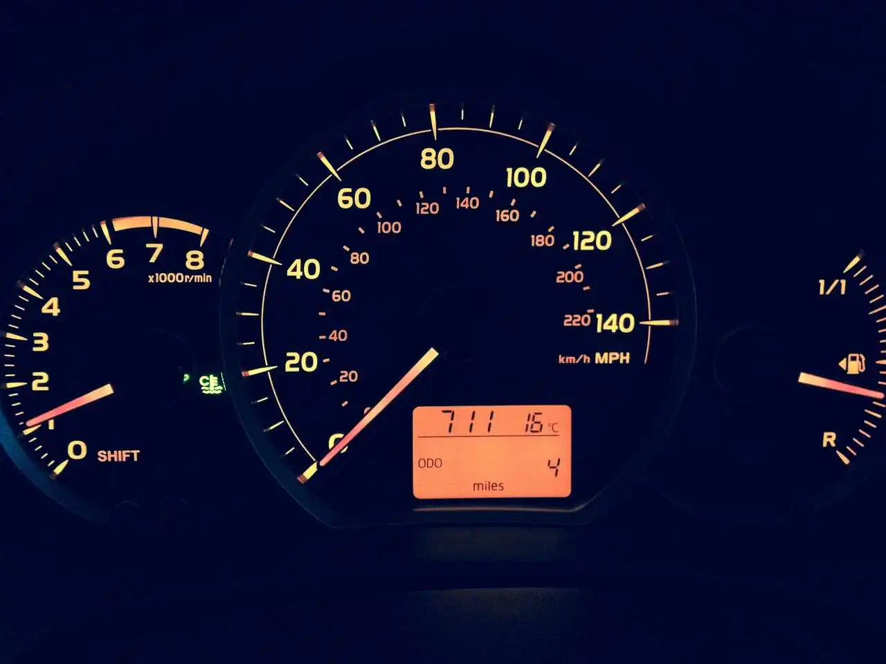 What to do if you have an accident from running out of fuel